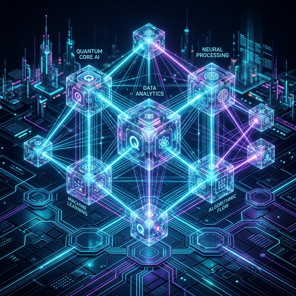 Aetheria Architecture Quantum Grid